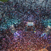 «AMANAT» партиясы мемлекеттік рәміздердің 30 жылдығына орай ашық аспан астында концерт өткізді