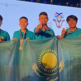 Қазақстандық оқушылар халықаралық олимпиаданың 4 медалін жеңіп алды