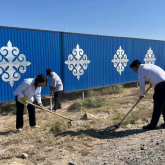 Еліміздің барлық өңірінде «AMANAT» партиясының «Таза бейсенбі» акциясы жалғасуда