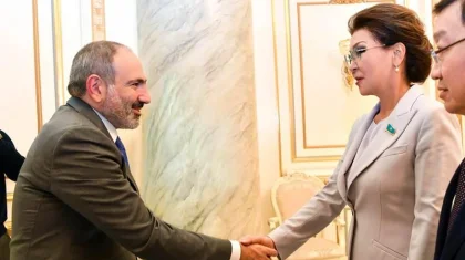 Дариға Назарбаева Армения премьер-министрі Никол Пашинянмен кездесті