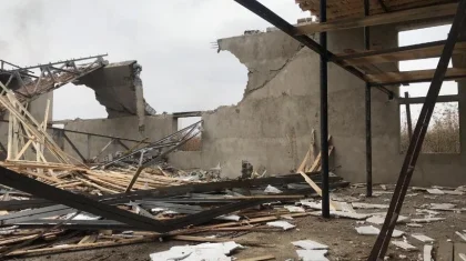 Шымкентте құрылысы енді басталған ғимарат құлап, 6 адам зардап шекті