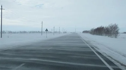 Ақтөбе облысында ауа райына байланысты жолдардың бір бөлігі жабылды