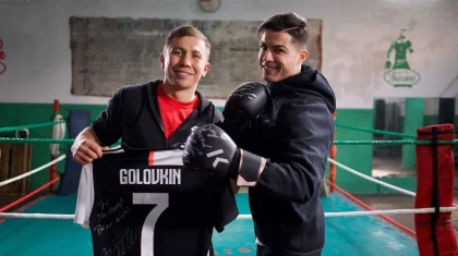 «Көргеніме қуаныштымын, GGG». Роналду мен Головкин бірге жаңа жобаға қатысады