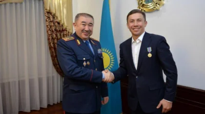 Геннадий Головкин ІІМ медалімен марапатталды