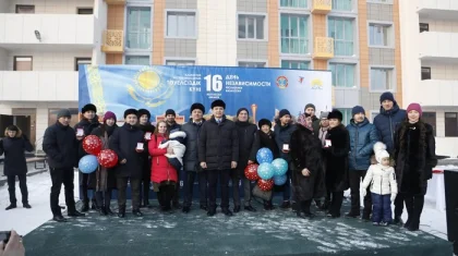 Елордада жұмыс істейтін жастарға пәтер кілттері табысталды