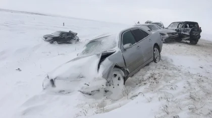 Ақтөбе облысында 60 көлік жолда қалды