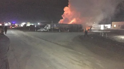 Жамбыл облысында газ құю станциясы өртенді