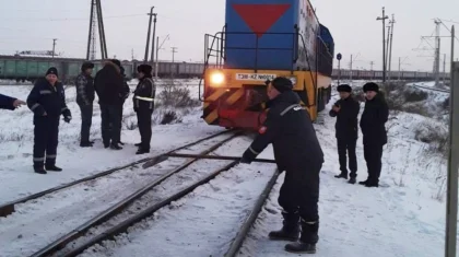 Павлодарда жігіт тепловоз астына түсіп мерт болды