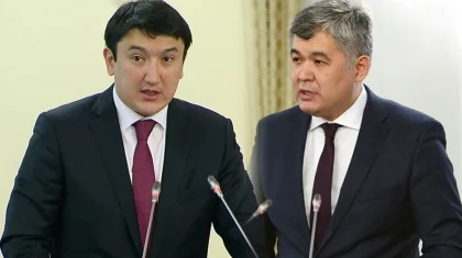 Тоқаев сұңғақ бойлы екі министрді отырғызып сөйлетті