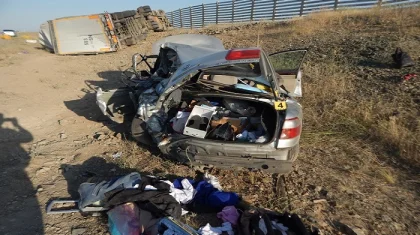 Жамбыл облысында жол апатынан 2 адам көз жұмды