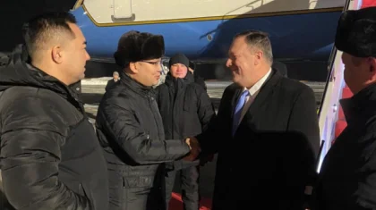 Майк Помпео Қазақстан астанасына келді