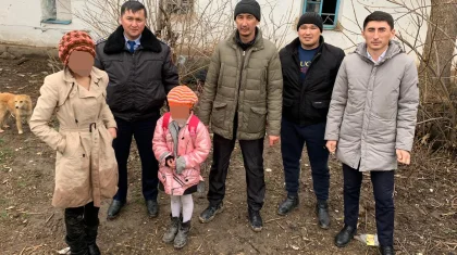Түркістан облысында жоғалған ағайынды екі қыз көрші ауылдан табылды