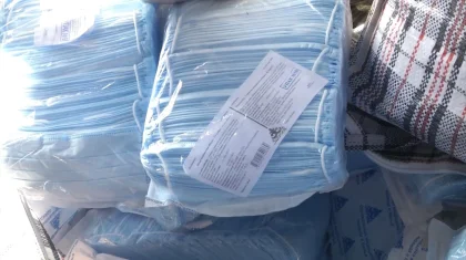Алматы облысында 500 мыңға жуық медициналық бетперде тәркіленді