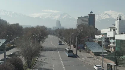 Карантин кезіндегі  Алматы көшелері – фотореп