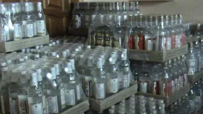ШҚО-да 100 мың шөлмек алкоголь өнімі тәркіленді