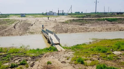 Түркістан облысында су басудың салдарынан арналарды тазалау кейінге қалдырылды
