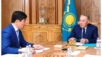 Елбасы Бауыржан Байбекті қабылдады