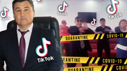 Tik-Tok-тағы Жәйрем әкімі: «Карантин кезінде билегенімді облыс басшылығы біледі»