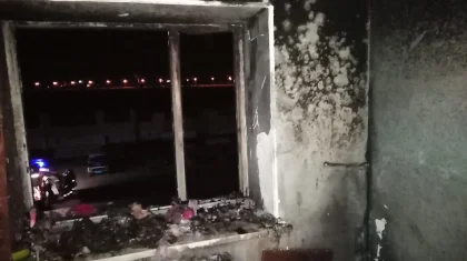 Көкшетауда бес қабатты тұрғын үй өртеніп, үш бала ауруханаға түсті