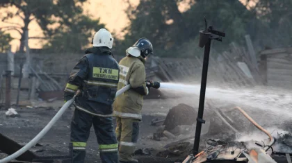 БҚО-да найзағай бүтін бір ауылды өртеп жібере жаздады