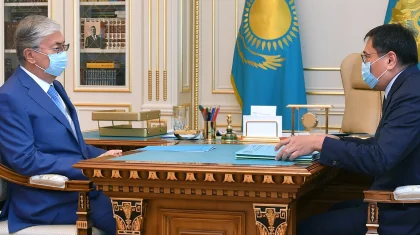 Тоқаев Ұлттық банк төрағасын қабылдады