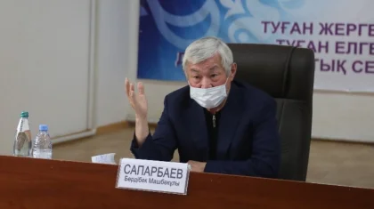 Жамбыл облысында жағдай тұрақталды: облыс әкімі Бердібек Сапарбаев Қасқабұлақ ауылының тұрғындарымен кездесті