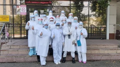 Нұр-Сұлтанда коронавирустан жазылған соңғы пациент ауруханадан шықты