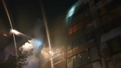 Елордада 5 қабатты әкімшілік ғимарат өртенді