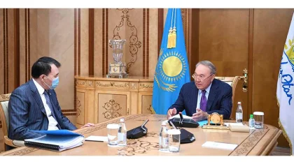 Назарбаев Сыбайлас жемқорлыққа қарсы іс-қимыл агенттігінің төрағасын қабылдады