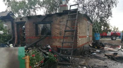 Қостанай облысында үй өртеніп, 7 жасар бала қайтыс болды