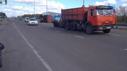 СҚО-да көмір тиелген тіркеме аударылды