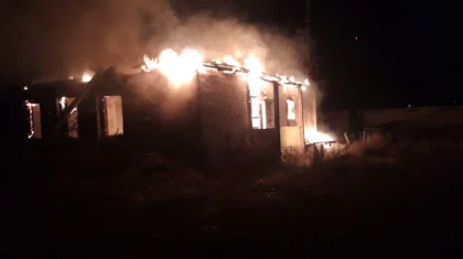 Павлодар облысында өрттен бір адам көз жұмды