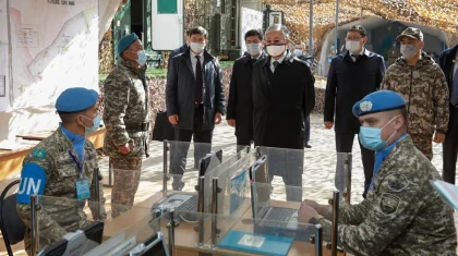 Тоқаев әскери қызметкерлердің алдында сөз сөйледі