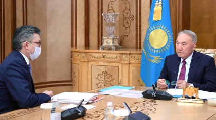 Нұрсұлтан Назарбаев Бақыт Сұлтановты қабылдады