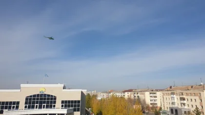 Әкімдік Көкшетау тұрғындарының үрейін алған тікұшақ жайлы түсіндірді