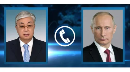 Тоқаев Владимир Путинмен телефон арқылы сөйлесті