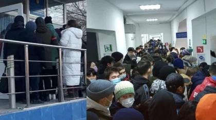 «Логика қайда?»: Атырауда қашықтан білім алатын оқушыларды жаппай медициналық тексеруден өткізді