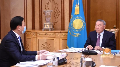 Елбасы елорда әкімі Алтай Көлгіновті қабылдады