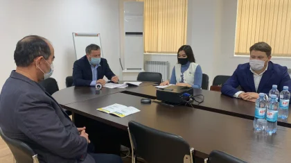 Шымкент қалалық маслихаты депуттатығына үміткерлер «Рахат Шымкент» ЖШС ұжымымен кездесті