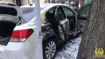 Алматы тұрғыны жанжалдасып қалған танысының көлігін өртеуге тапсырыс берген
