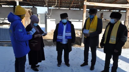 Жамбыл облысында Nur Otan өкілі тұрғындармен кездесіп, кәсіпкерлікке көрсетілетін қолдау туралы айтты