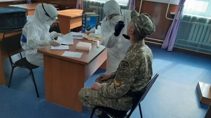 Қазақстанда 2 мыңнан астам әскери қызметші коронавирус жұқтырды