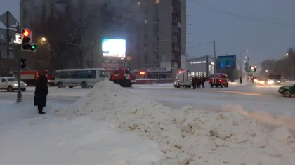 Оралда жатақханадағы өрттен 45 адам эвакуацияланды
