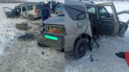 «Ақтөбе-Астрахань» тас жолындағы апаттан 2 адам қаза тапты