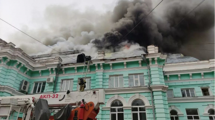 Ресейде өрт кезінде жүрекке операция жасалды