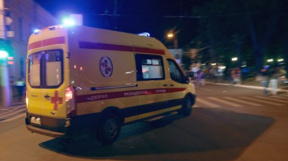 Түркістанда жедел жәрдем көлігінің дауыс зорайтқышымен ән айтқан ер адам ұсталды