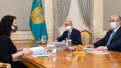 Президент Бала құқықтары жөніндегі уәкіл Аружан Саинды қабылдады