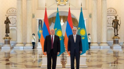 Тоқаев Армения президентімен кездесті