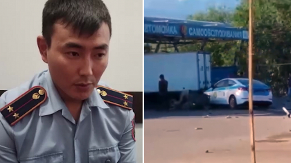 Алматыда әйелді қағып өлтірген полицей кінәсін толық мойындады