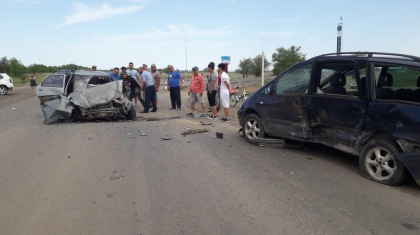 БҚО-да жол апатынан зардап шеккен 4 адам жансақтау бөліміне түсті